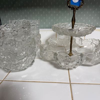 Nine Mikasa Glass Dishes-K