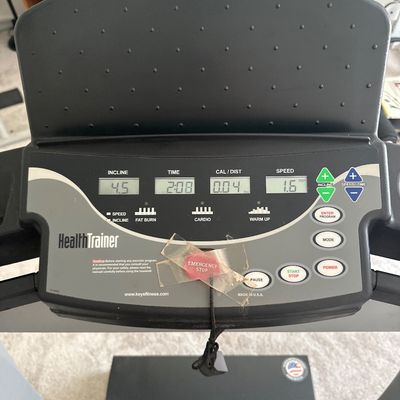 HealthTrainer 501 Folding Electric Treadmill Motorized Running Walking Exercise Machine