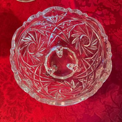 Set of 5 Vintage Anchor Hocking Star of David Dishes (DR)