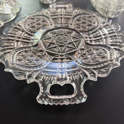 15 pieces of Anchor Hocking Star of David(DR)