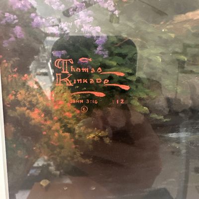 Thomas Kinkade "San Francisco, Lombard Street" Signed Numbered Framed Limited Edition Lithograph