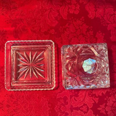 Set of 5 Vintage Anchor Hocking Star of David Dishes (DR)