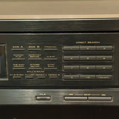Vintage Pioneer CLD-3070 LaserDisc CD/CDV Player w/ CU-CLD015 Remote – Powers On (tv r)