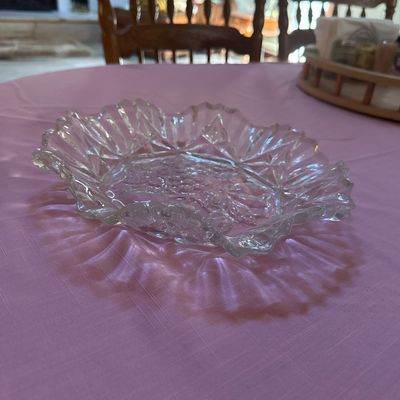 Federal Glass Pioneer Clear Glass Bowl (DR)