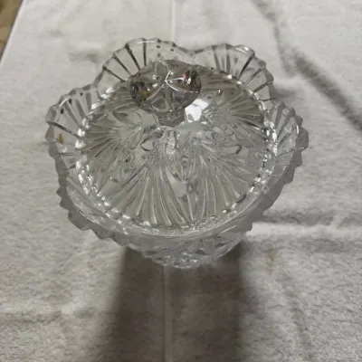 Vintage Noritake Crystal Treasury Biscuit Barrel Covered Jar 9" – 1986-1995