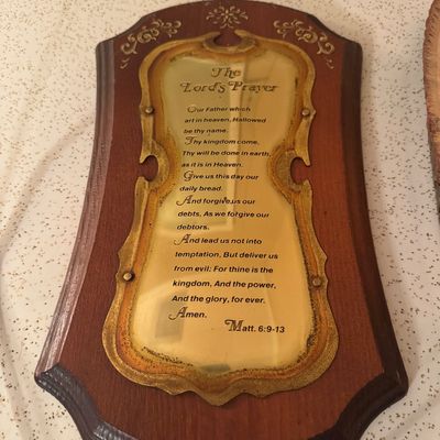 Vintage Religious Wall Plaques