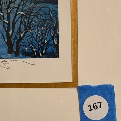 Alexander Chen “Yosemite Winter” Signed Deluxe Edition 34/95 – Framed