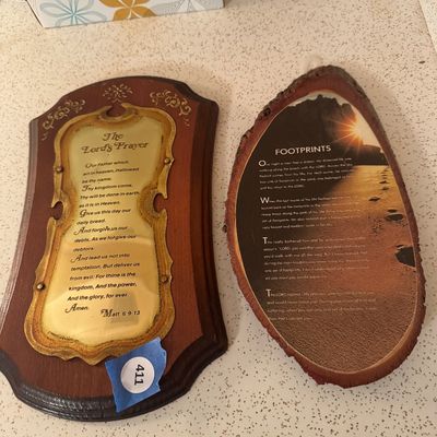 Vintage Religious Wall Plaques