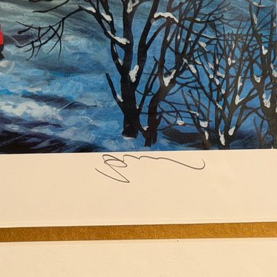 Alexander Chen “Yosemite Winter” Signed Deluxe Edition 34/95 – Framed