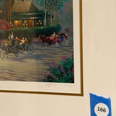 Alexander Chen Signed Limited Edition Seriolithograph 303/2250 – Carriage Scene (TV R)