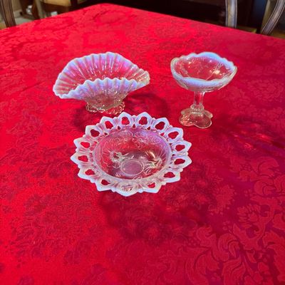 Opalescent Art Glass- Set of 3 (DR)