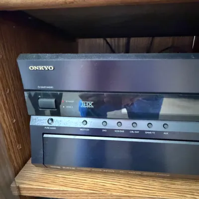 Onkyo TX-SR805 THX Ultra2 Plus 7.1 Channel A/V Receiver – 130W x 7 HDMI Untested (MBR)