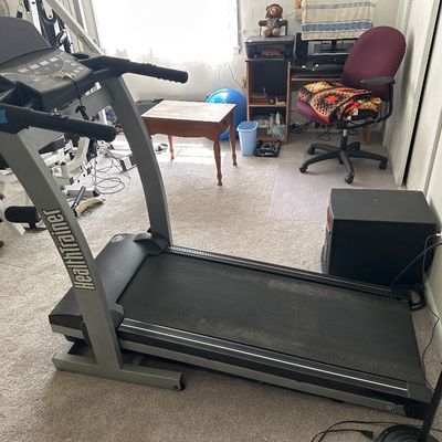 HealthTrainer 501 Folding Electric Treadmill Motorized Running Walking Exercise Machine