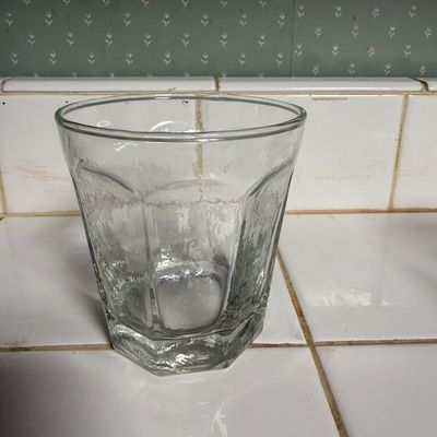 Six rocks glasses