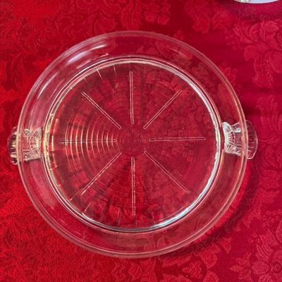 Lot of 5 Fire King Serving Pieces- (DR)