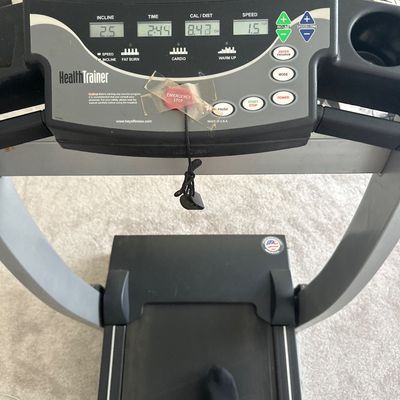HealthTrainer 501 Folding Electric Treadmill Motorized Running Walking Exercise Machine
