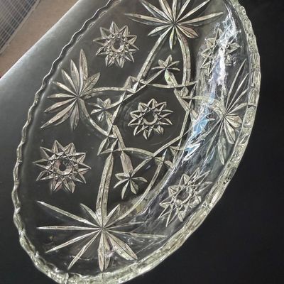 11 pieces Anchor Hocking Star of David (DR)