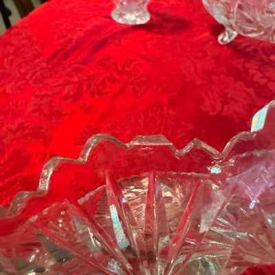 Set of 5 Vintage Anchor Hocking Star of David Tableware Items (DR)