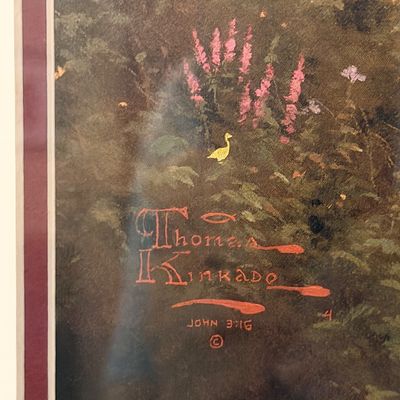 Thomas Kinkade “Wind of the Spirit” Limited Edition Framed Print – Windmill Landscape