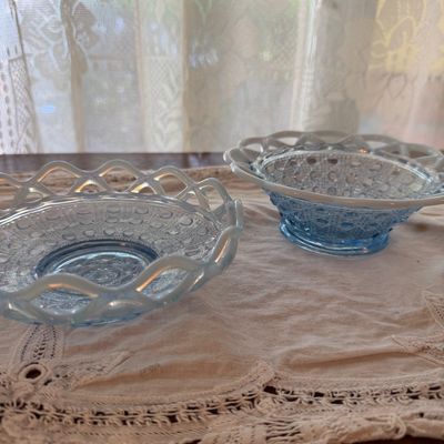 Two Imperial glass bowls-DR