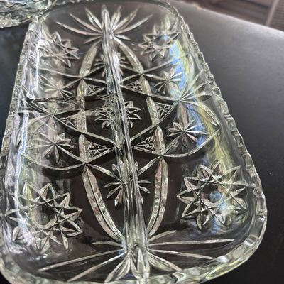 11 pieces Anchor Hocking Star of David (DR)