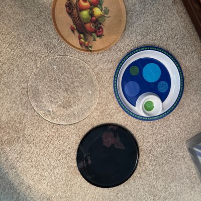 Collection of Platters- (DR)