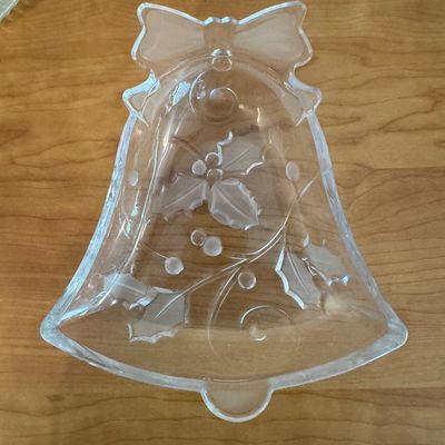 Vintage Clear Glass & Crystal Serving Pieces (7-Piece Lot)