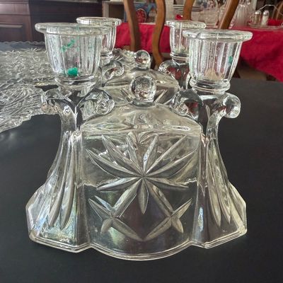15 pieces of Anchor Hocking Star of David(DR)