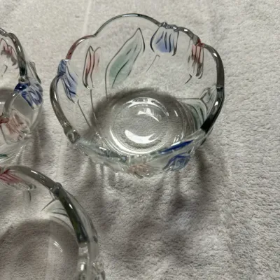 Set of 3 Vintage Mikasa Tivoli Walther-Glas Crystal Tulip Bowls – Germany