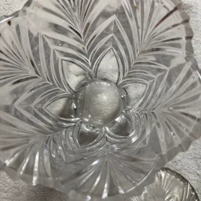 Vintage Noritake Crystal Treasury Biscuit Barrel Covered Jar 9" – 1986-1995
