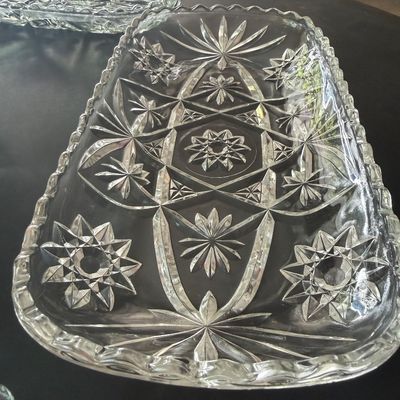 11 pieces Anchor Hocking Star of David (DR)
