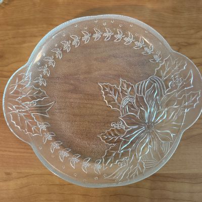 Vintage Clear Glass & Crystal Serving Pieces (7-Piece Lot)