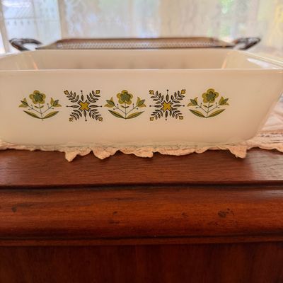 Vintage Fire-King Meadow Green-DR