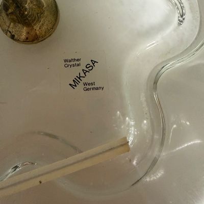 Nine Mikasa Glass Dishes-K