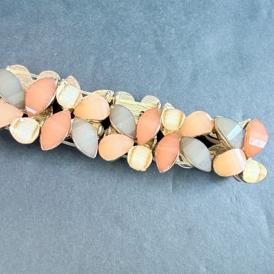 Patel colored type stretch bracelet