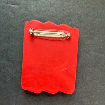 Vintage vibrant colored salsa pin