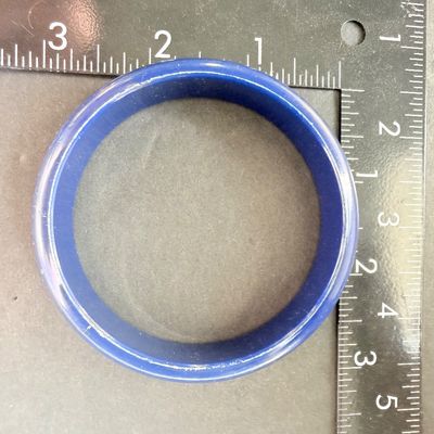 Dark blue bangle bracelet
