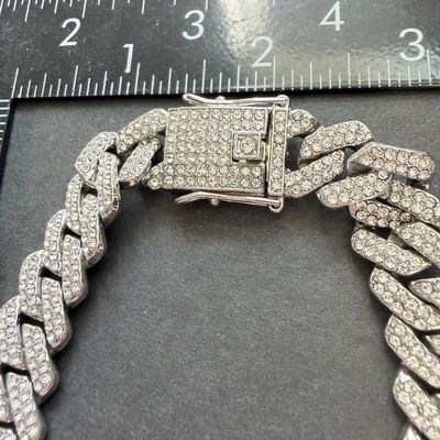 Vintage beautiful rhinestone necklace