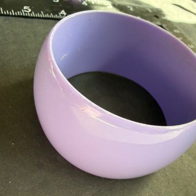 Levander colored bangle bracelet