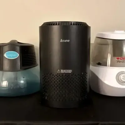 Rainbow RainMate, Aroeve Air Purifier & CVS Health Humidifier