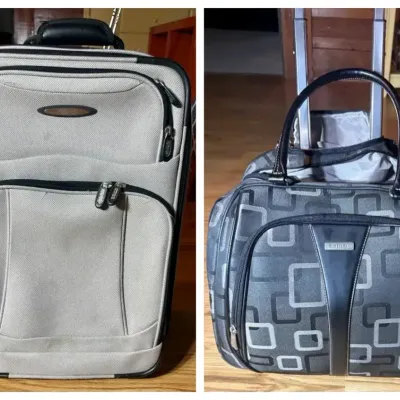 Kenneth Cole Gray Canyon & Apt. 9 Rolling Luggage