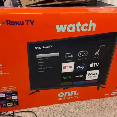 onn. 32" Roku HD Smart TV – Appears New in Box