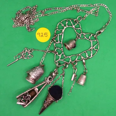  Sterling Silver Chatelaine 