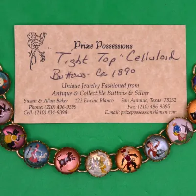Sale Photo Thumbnail #94: Button Bracelet 