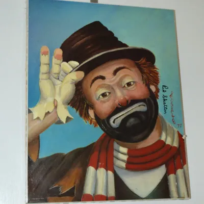 Signed Red Skeleton