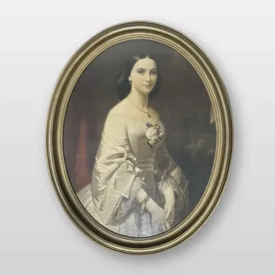 Erich Correns Southern Belle Portrait