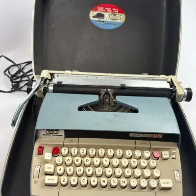 Smith Corona Electra 120 Electric Typewriter Case Carbon Paper