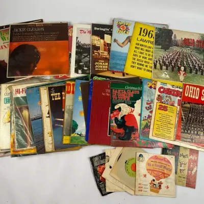 Vinyl Records Collection Disney Childrens Holiday Classical Lawrence Welk Ohio State