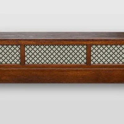 Antique Wood Storage Bench(77" W x 10.5 D" x 18" H)