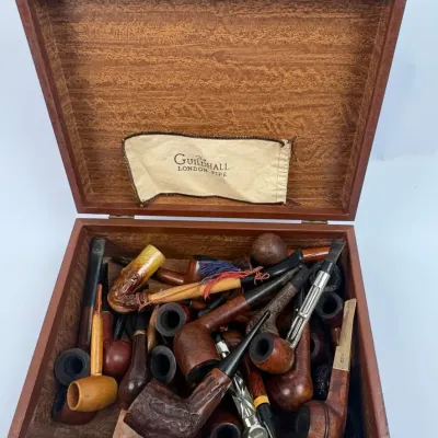 Tobacco Pipe GBD Kaywoodie Meerschaum Wood Pipes Guildhall Box